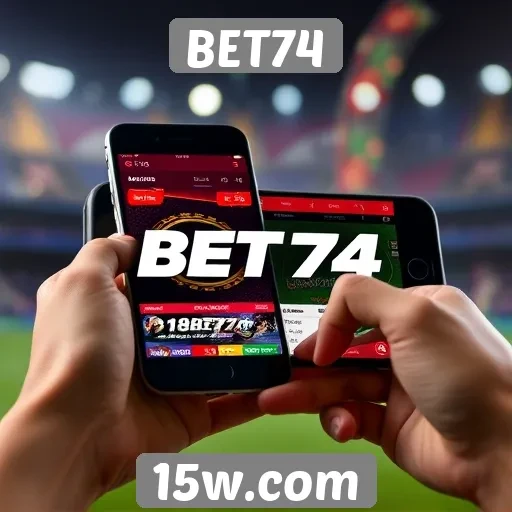 Acessibilidade do site BET74 para dispositivos móveis