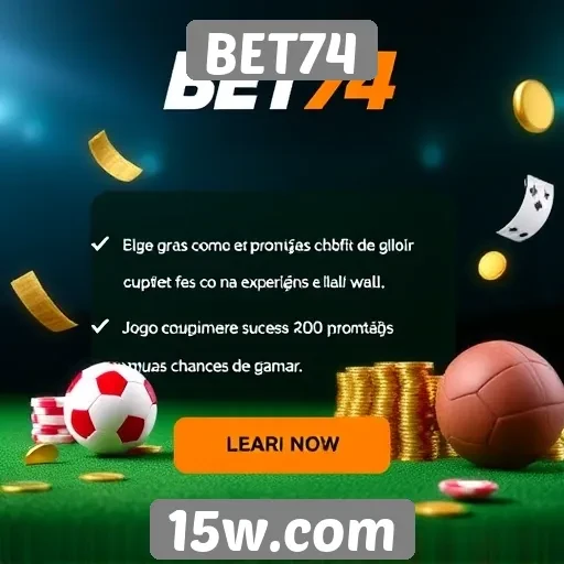Promoções e bônus impactam a experiência no BET74