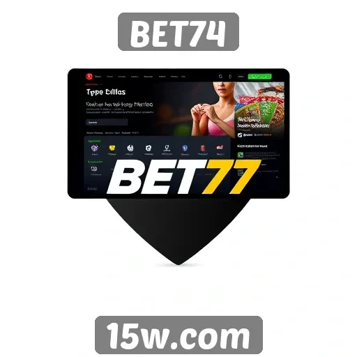 Interface do usuário no BET74 é intuitiva e moderna